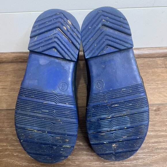 Hunter for Target Rain booties Youth Size 3 Navy/White Outdoor/Waterproof - Picture 7 of 9